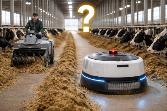 Подталкиватели корма: классический и роботизированный